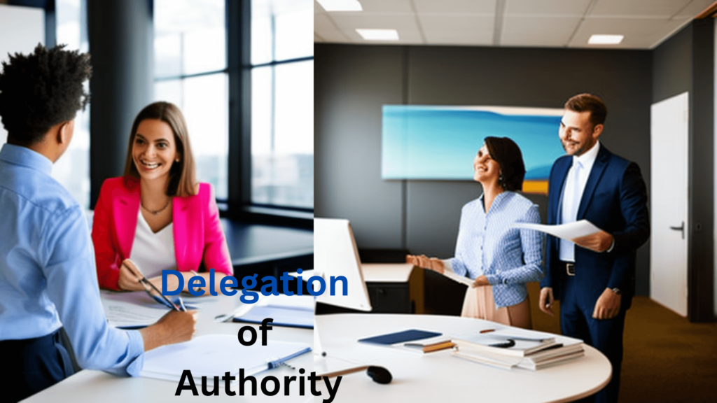 Delegation of authority and span of control